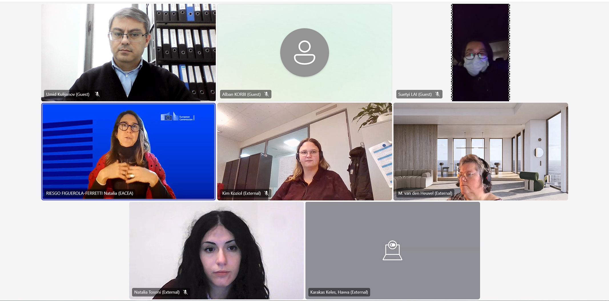 RiskGovEU Team Meets with EACEA Project Officer