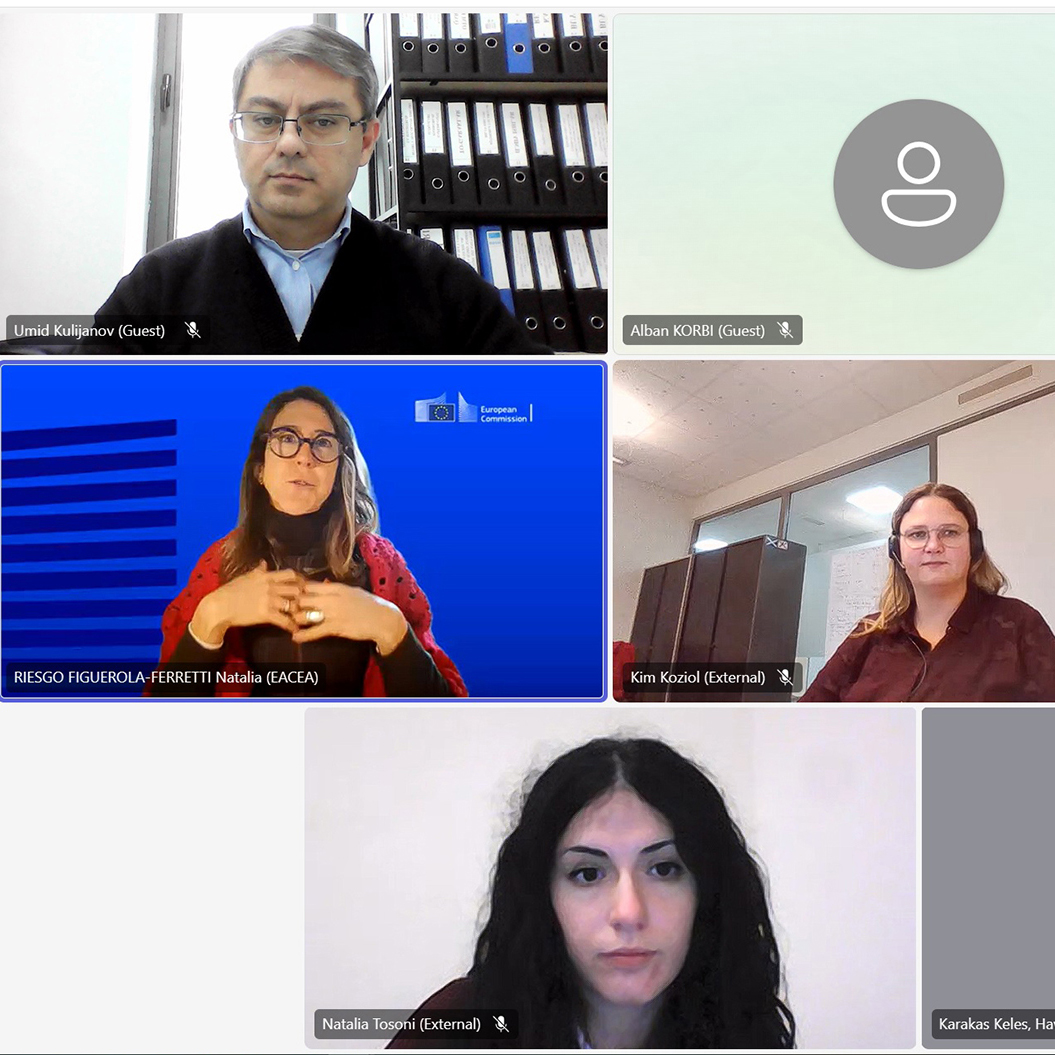 RiskGovEU Team Meets with EACEA Project Officer